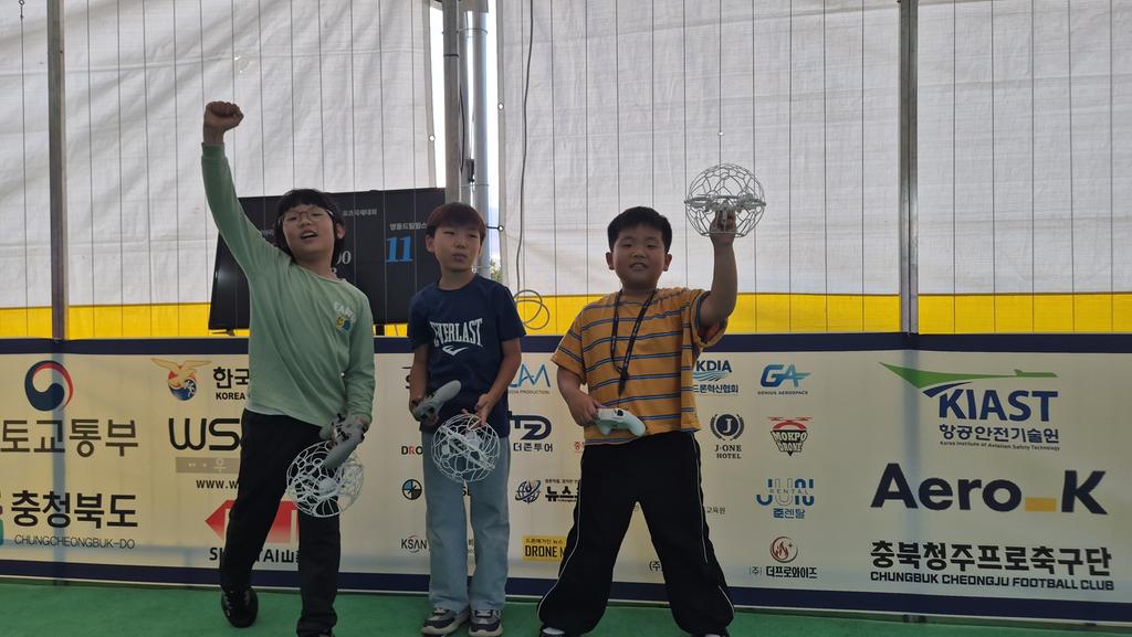 사천시 유소년 드론농구팀, 날아라 숫돌이 전국 제패, 내년 세계대회 출전