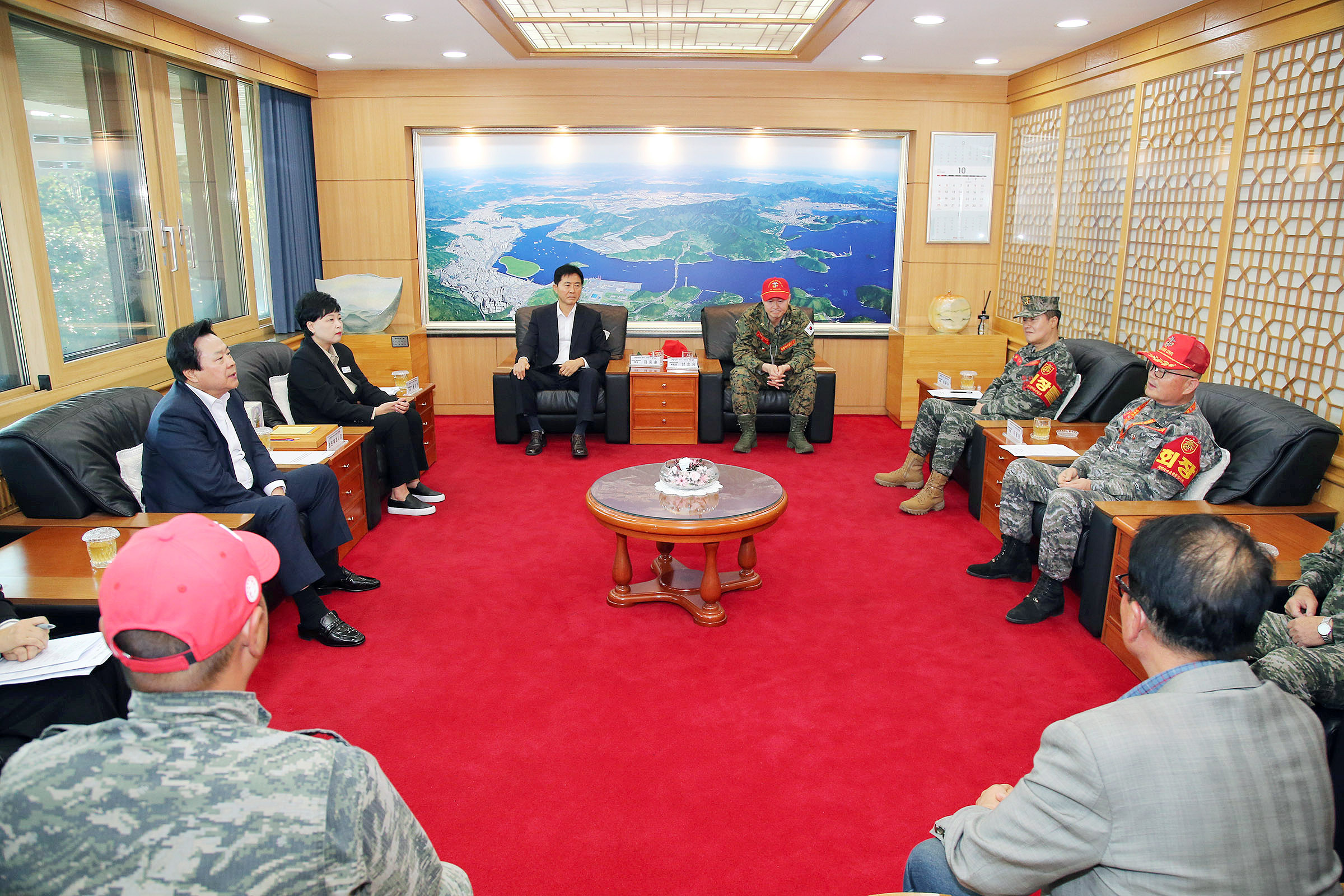 창원특례시장, 해병대 마창진 전우회와 간담회 개최(사회복지과) (1)