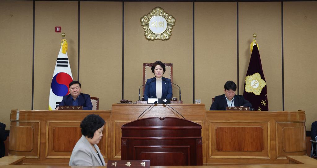 하동군의회 제1차 정례회 개회