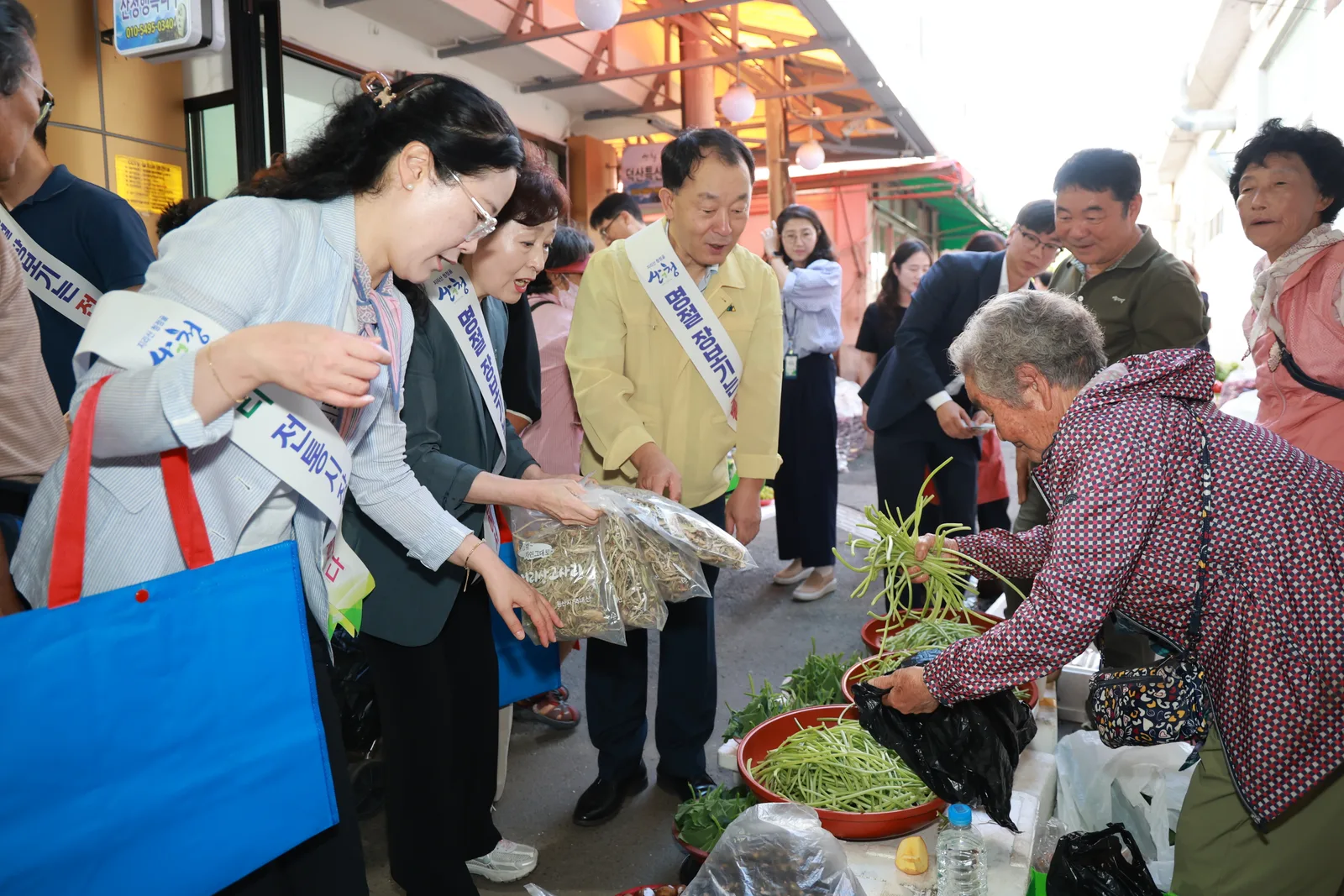산청군 덕산시장 전통시장 장보기 (1)