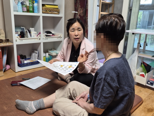 통영시 통합돌봄‘찾아가는 복약상담 서비스’추진 공식 보도사진