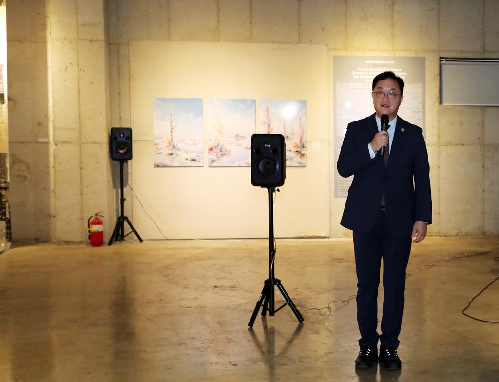 하동, 세계 생태환경예술 무대로…지리산비엔날레 개막 공식 보도사진
