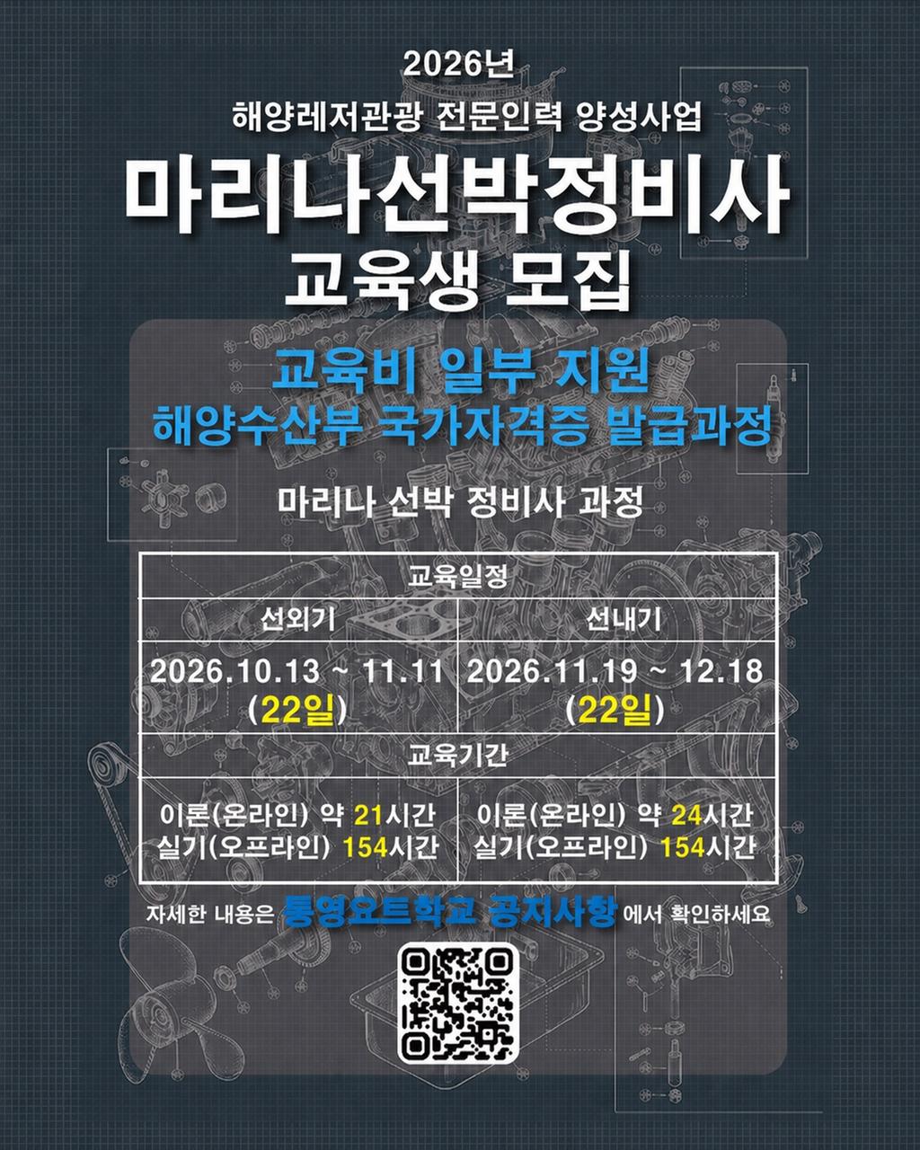 통영시, 해양레저관광 전문인력 양성사업 추진 공식 보도사진