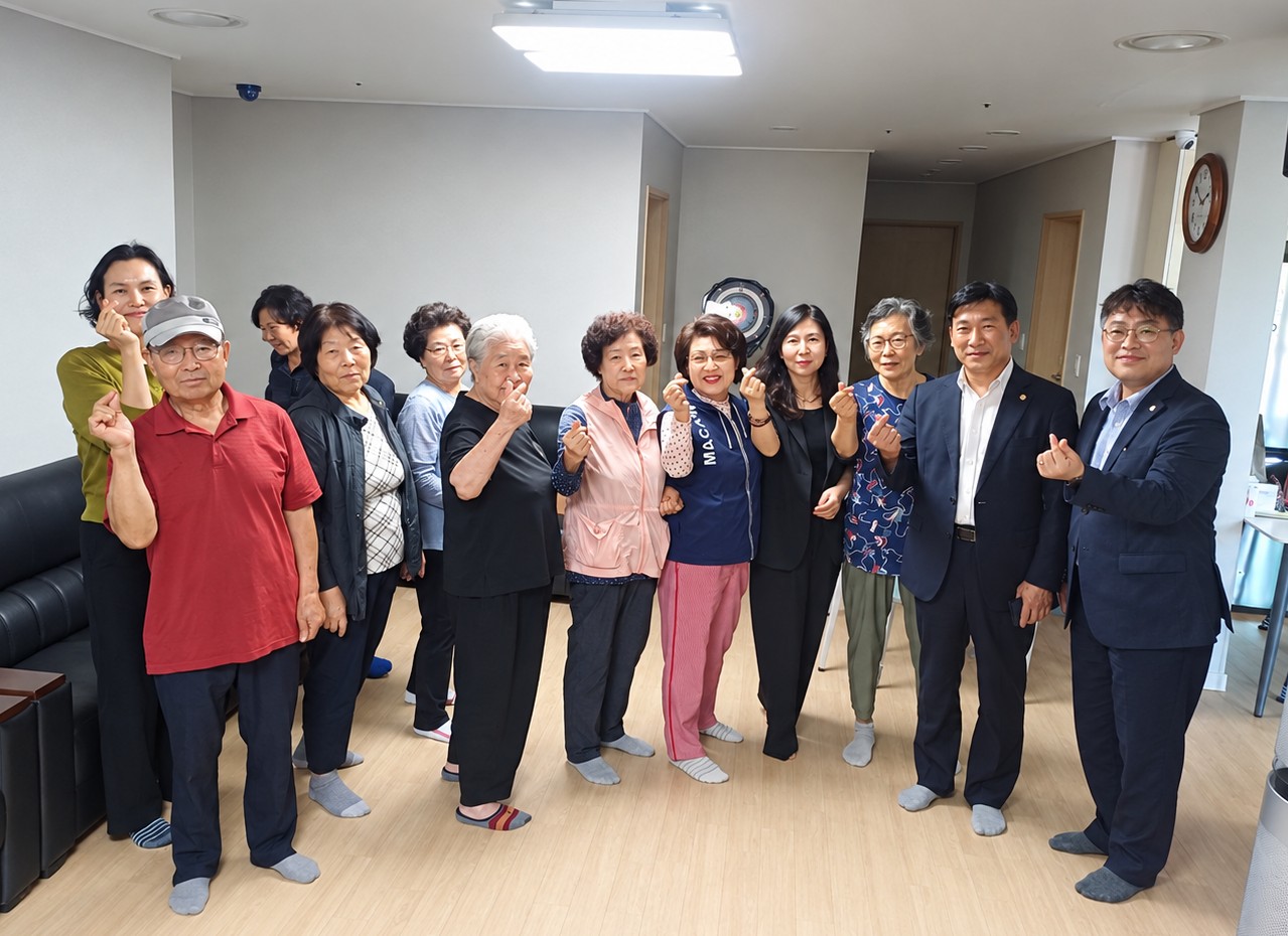 덕계동 추석맞이 경로당 방문