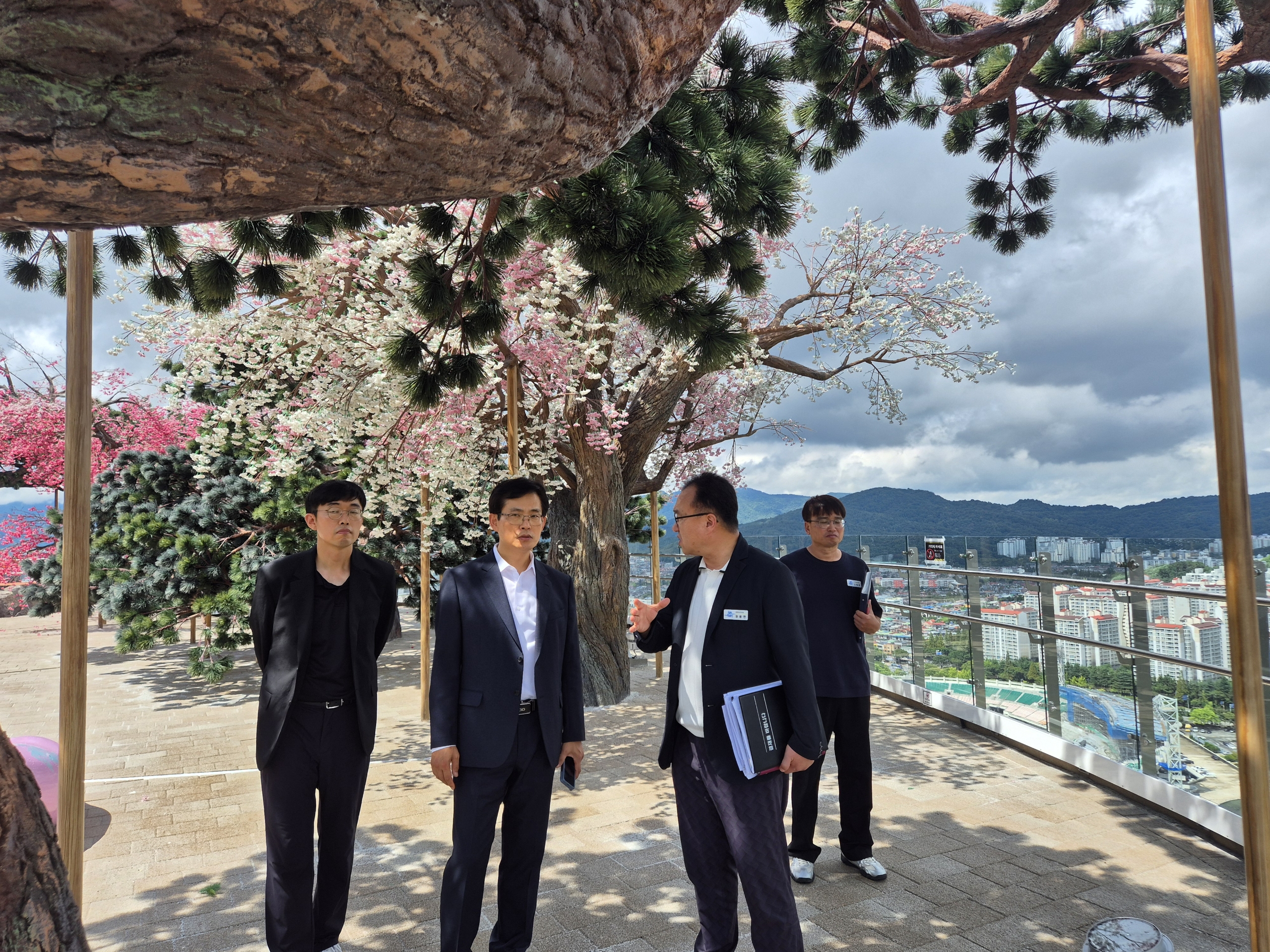 창원특례시 제2부시장, 대상공원 주요시설 현장점검(공원녹지과) (1)