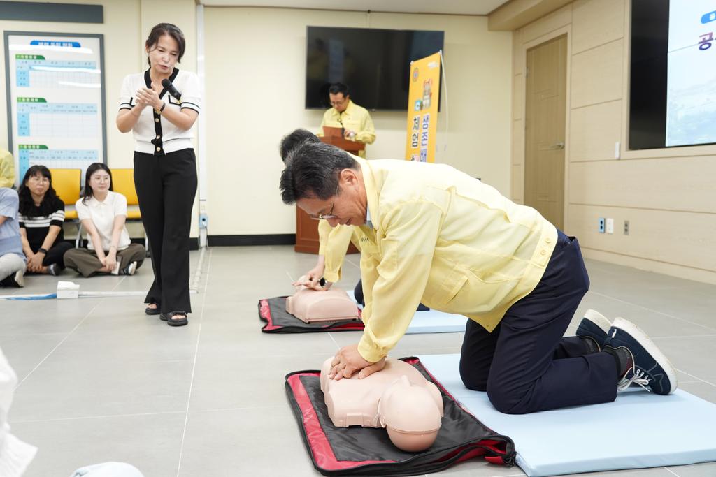 김해시 전역 공습 대비 민방위 훈련 공식 보도사진
