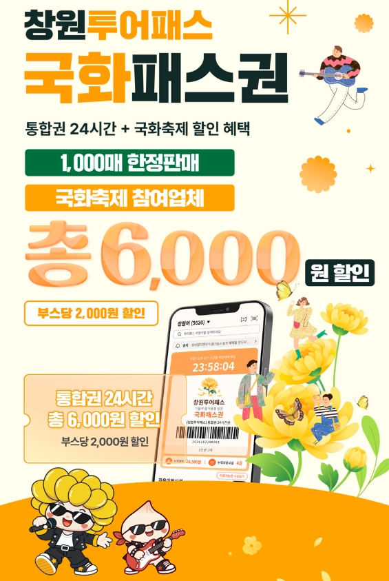 창원특례시, 국화축제 맞아 ‘국화투어패스’ 28일 출시(관광과) (1)