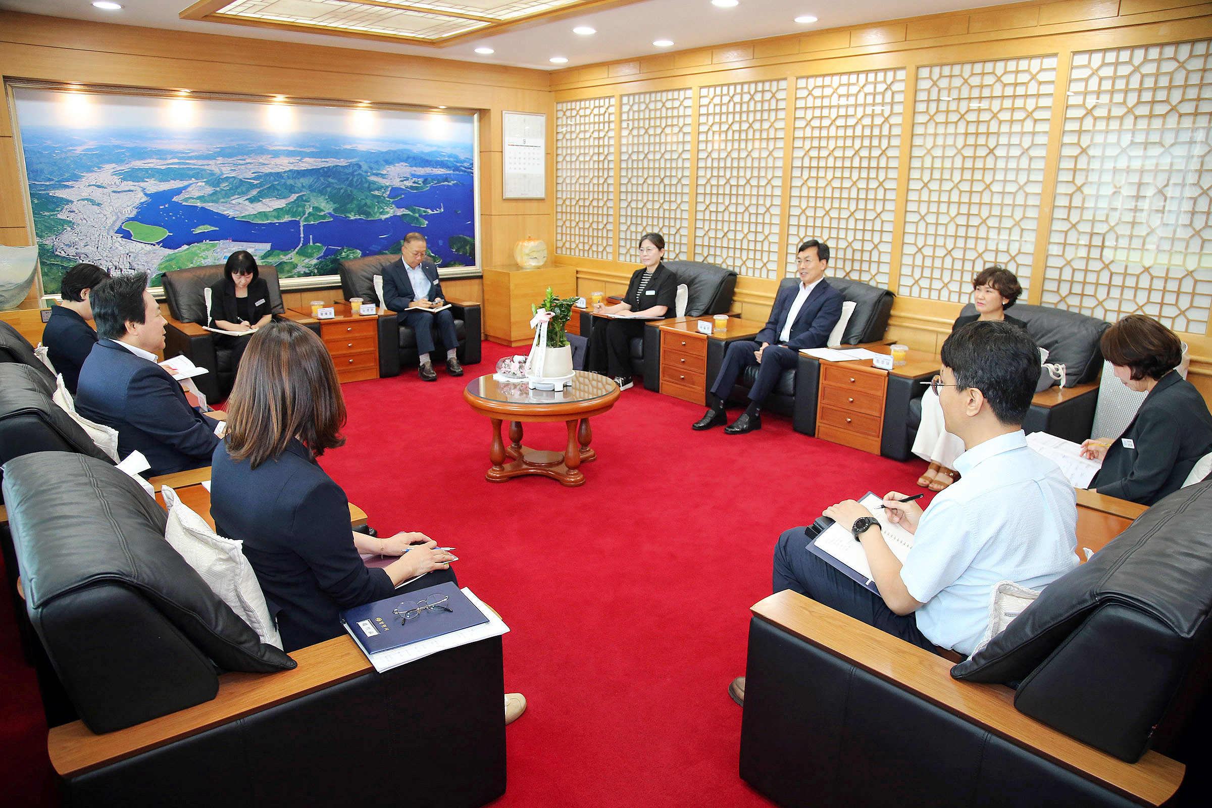 창원특례시장, 창원교육지원청 교육장 만나 창원미래교육 발전 협력 논의(평생교육과) (1)