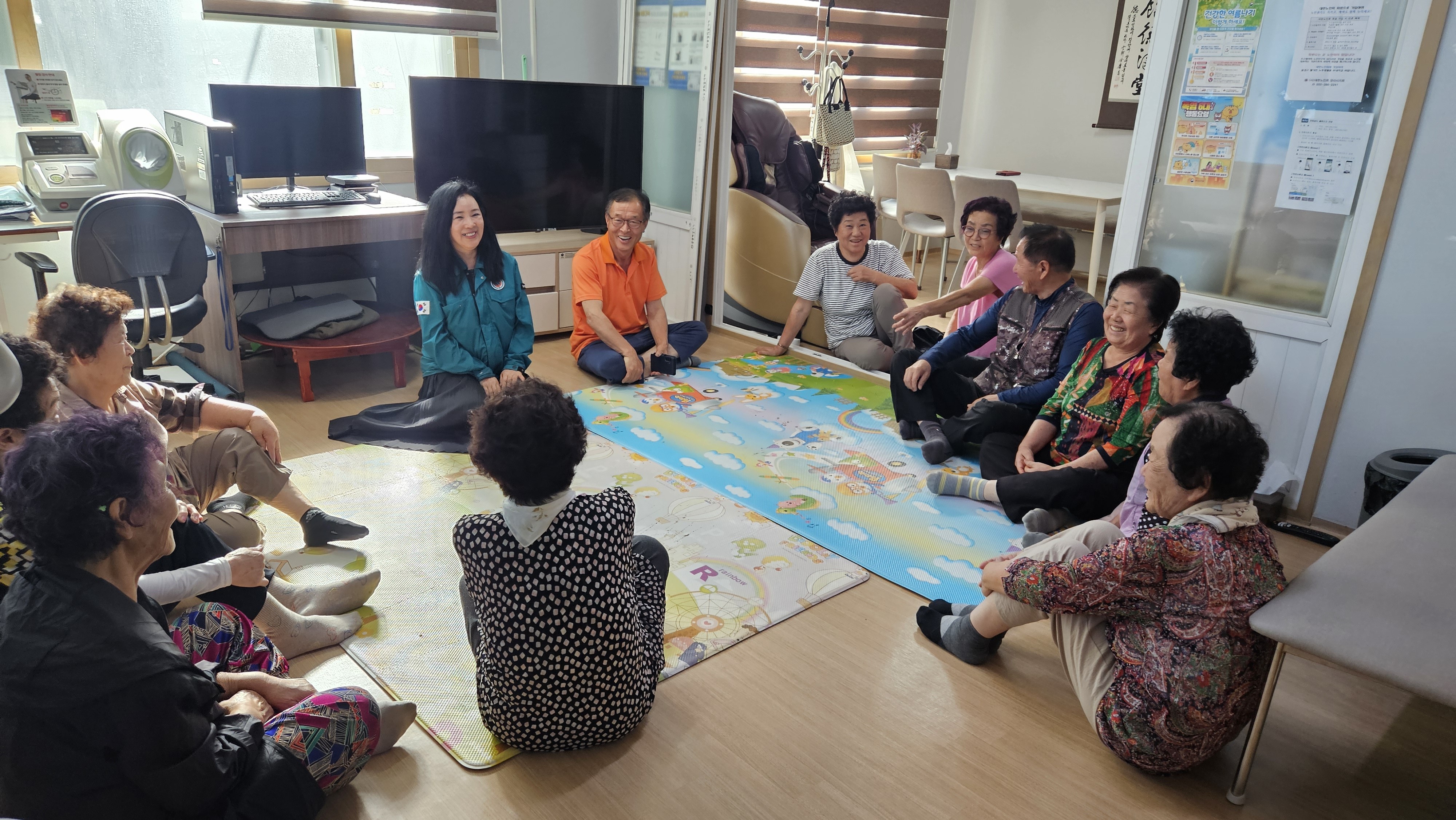 삼성동 추석맞이 경로당 방문1