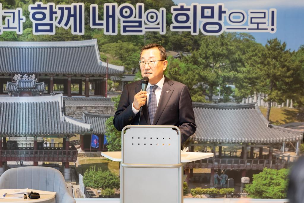 통영시장, 시민과 함께한 민선 9기 100일 공식 보도사진