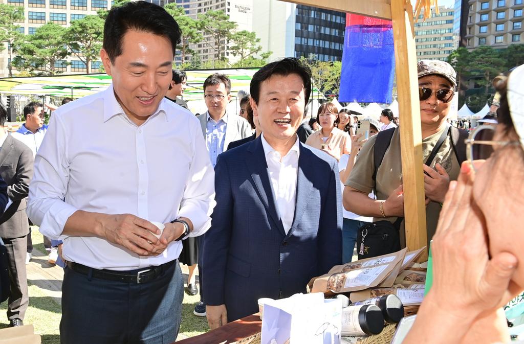 진주시, 추석맞이 수도권서 ‘우수 농특산물’ 판촉 나서